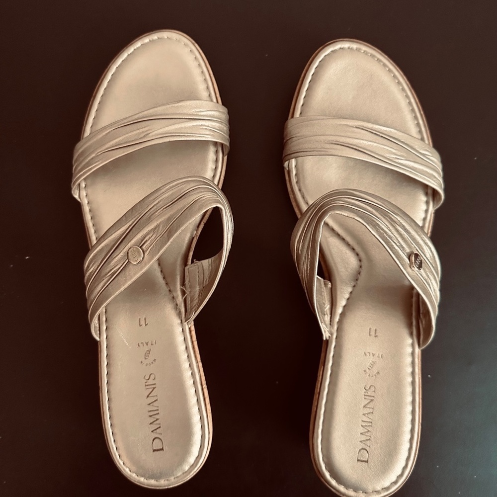 Gold Sandals